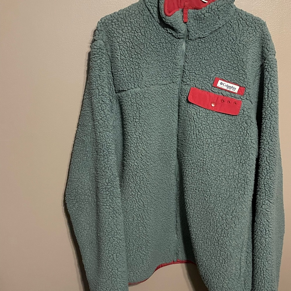 Columbia Sherpa Jacket Green
